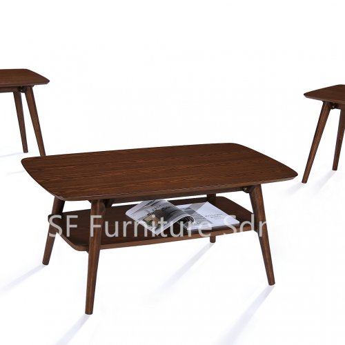 CT7676 Rutelli Coffee Table & ET7676 Rutelli End Table