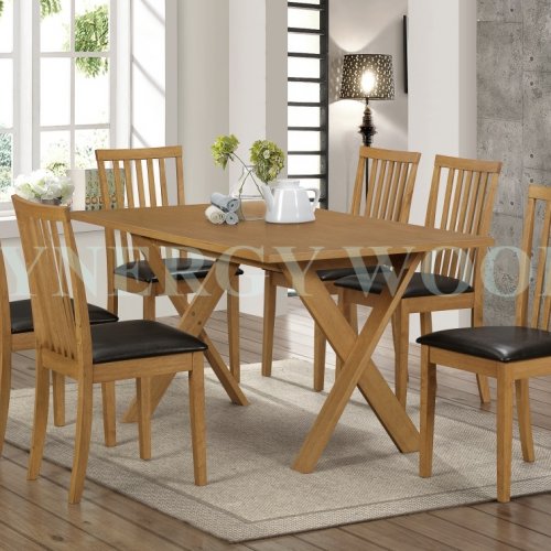CORONA DINING TABLE + DINING CHAIR