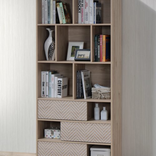 BC 1780-05 CANBERRA LIVING BOOKCASE