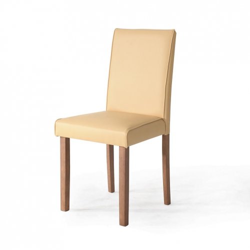 Chair (Caramel, Cream, Red and Sky Blue PU)