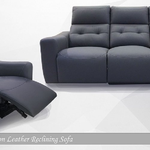 Avalon Electric Recliner Mircofibre Leather Sofa