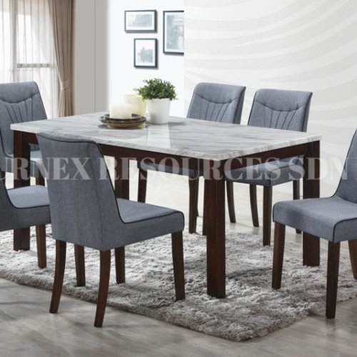 SKY TABLE + TIFF CHAIR 1+6 DINING SET