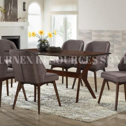 NETTY TABLE + GALAXY CHAIR 1+6 DINING SET